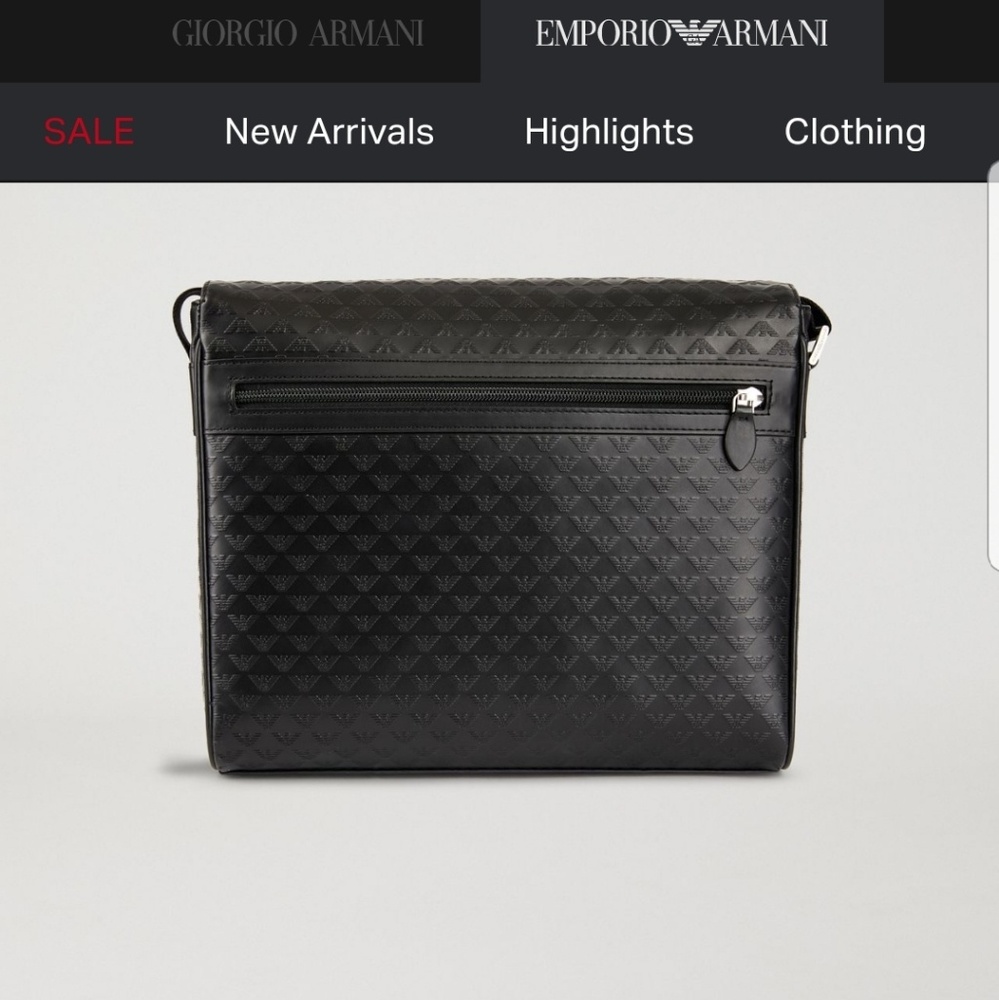 Emporio Armani messenger bag - Picture 6 of 7